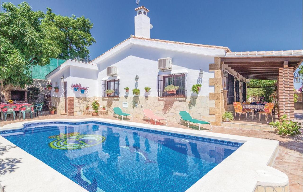 Awesome Home In Mijas With House A Mountain View Eksteriør billede