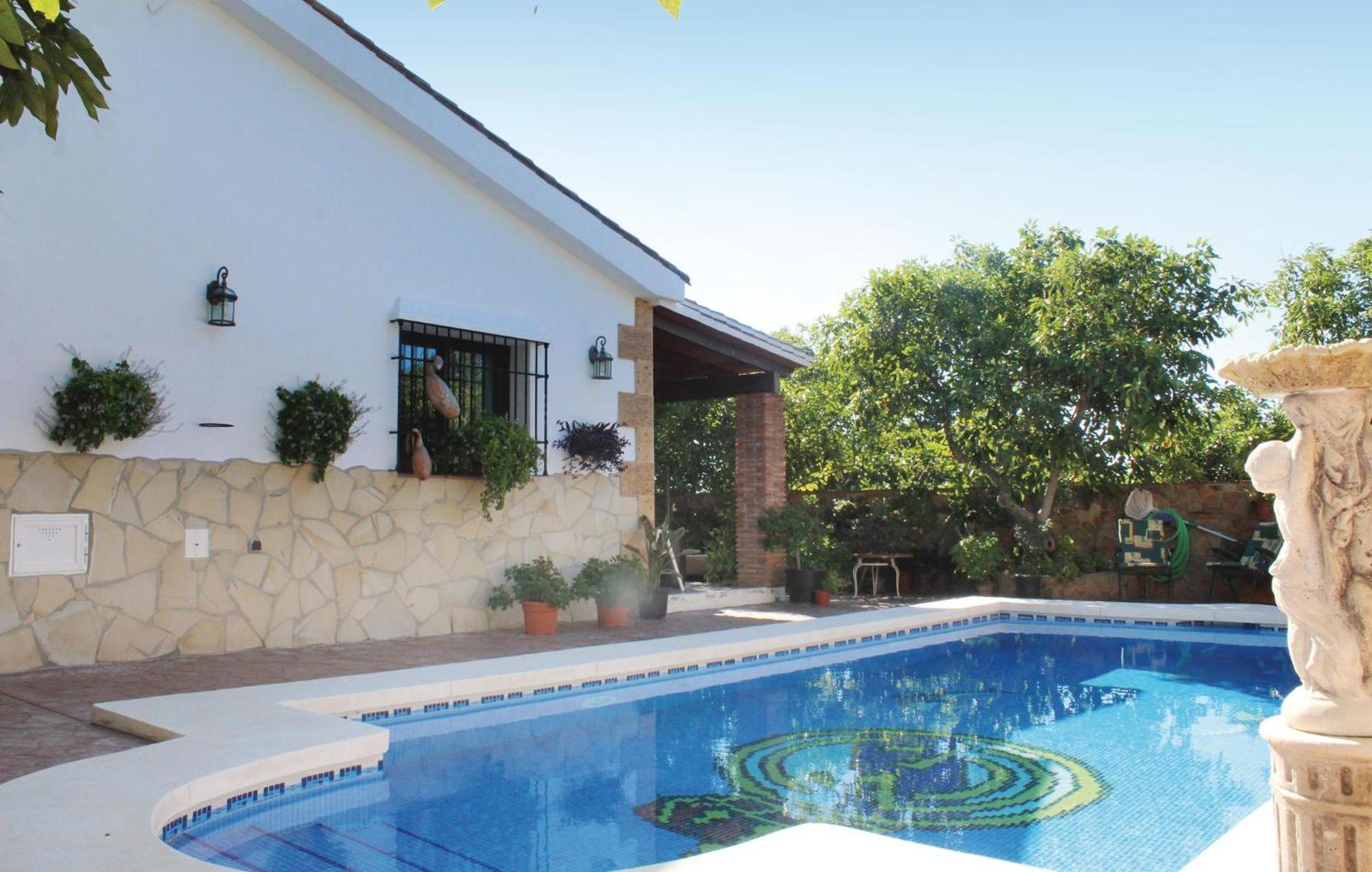 Awesome Home In Mijas With House A Mountain View Eksteriør billede