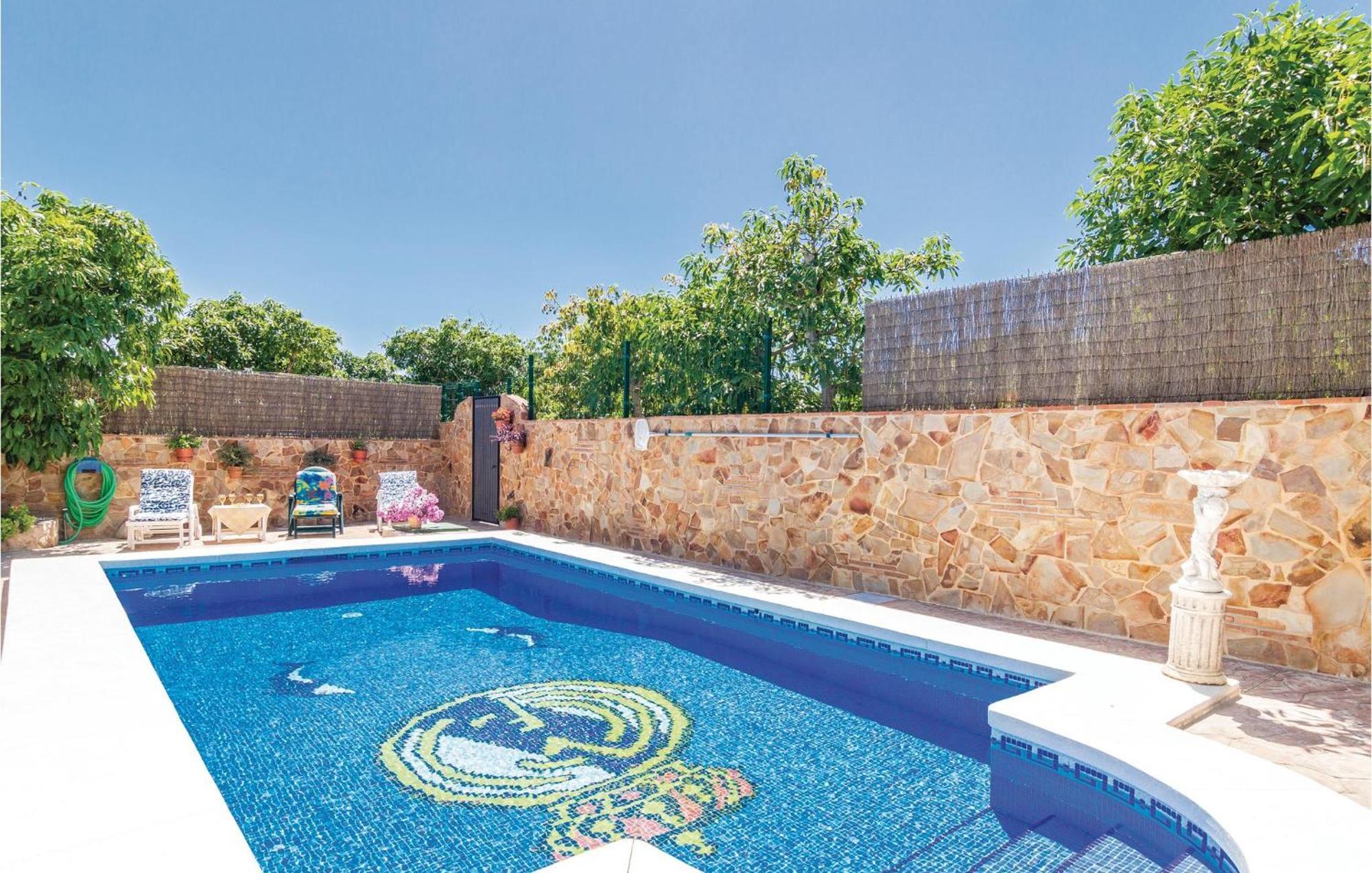 Awesome Home In Mijas With House A Mountain View Eksteriør billede